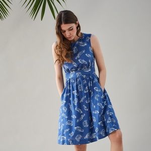 Emily and Fin Lucy Vintage Car Dress XL